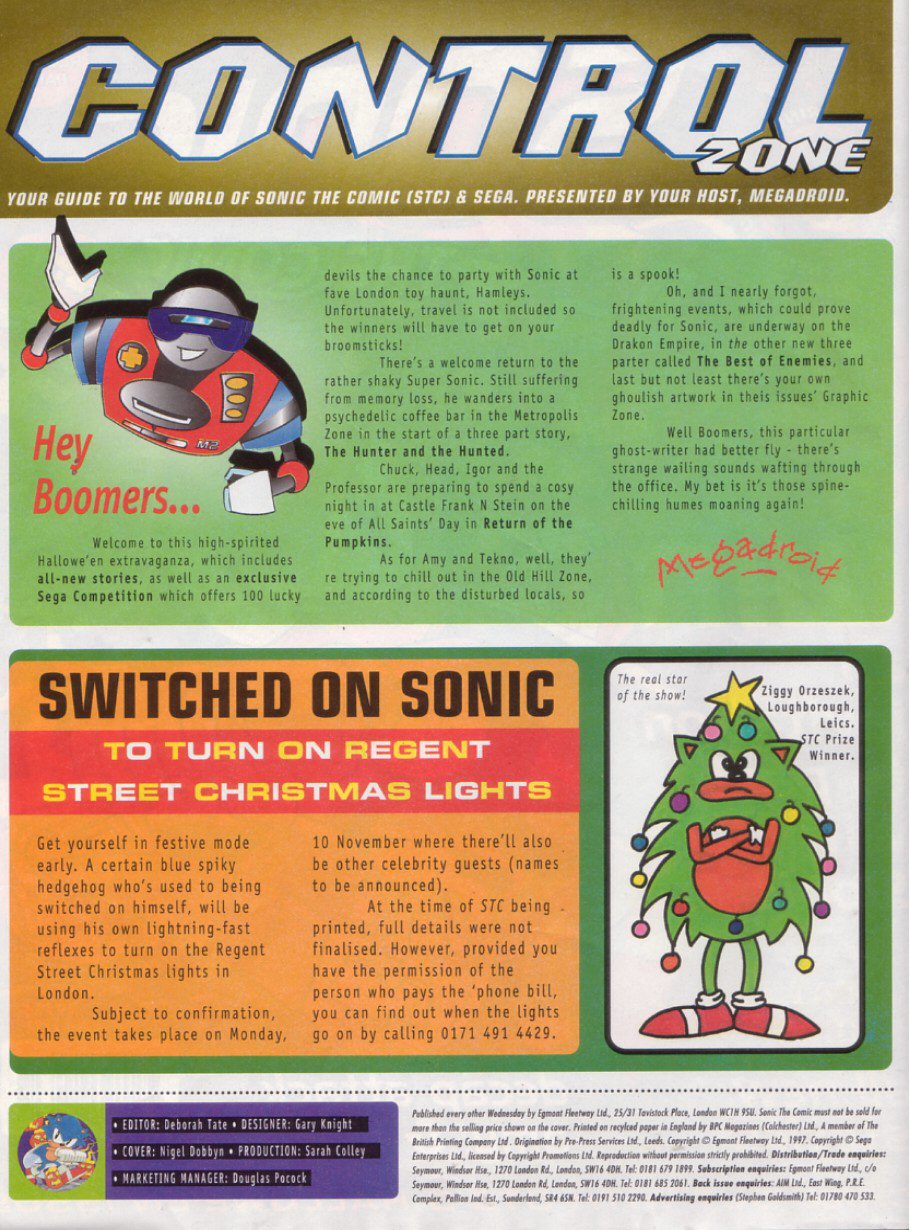 Sonic - The Comic Issue No. 116 Page 1
